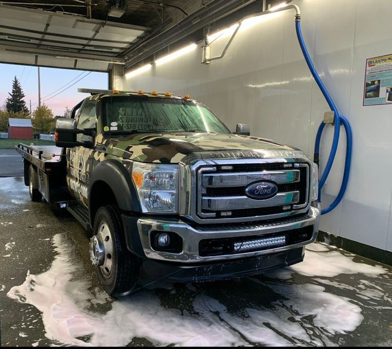 Payless Towing truck in Anchorage